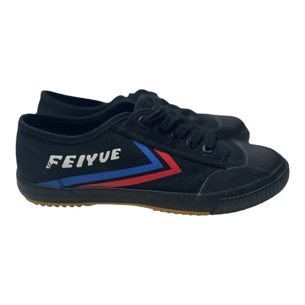 Feiyue 1920 Women’s Black Sneakers With Rubber Toe